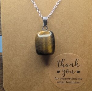 Gold Tiger's Eye Necklace